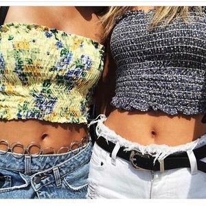 NWOT LF Vintage Floral Tube Top